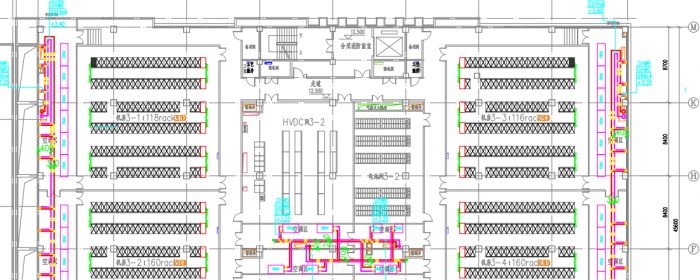 百度数据中心暖通空调施工图（全套）
